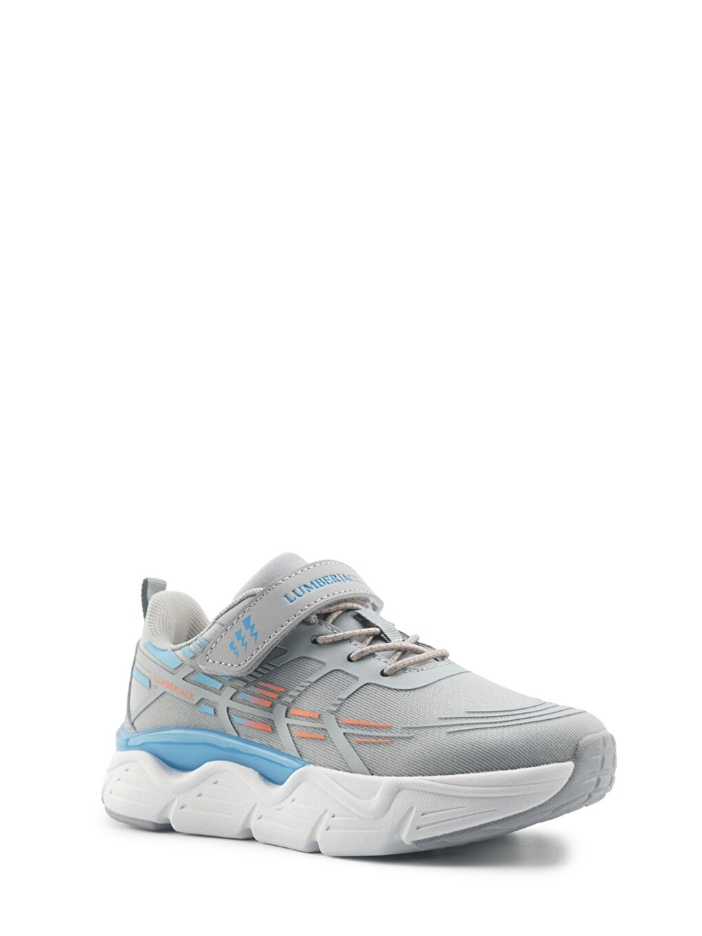 Gri KARLSEN JR 5FX GRI Erkek Çocuk Koşu Ayakkabısı-1