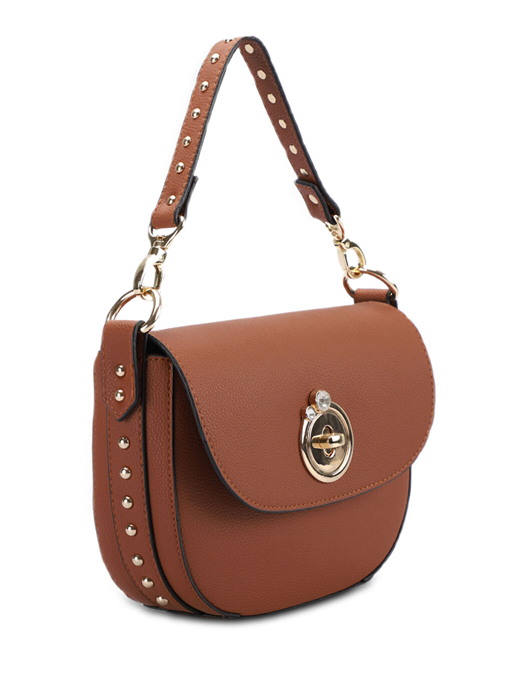 Kahverengi GARDA ARMADA Kadın Taba Omuz Çantası-1