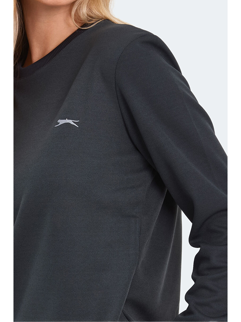 OLINDA Kadın Cepli Koyu Gri Eşofman Takımı-4