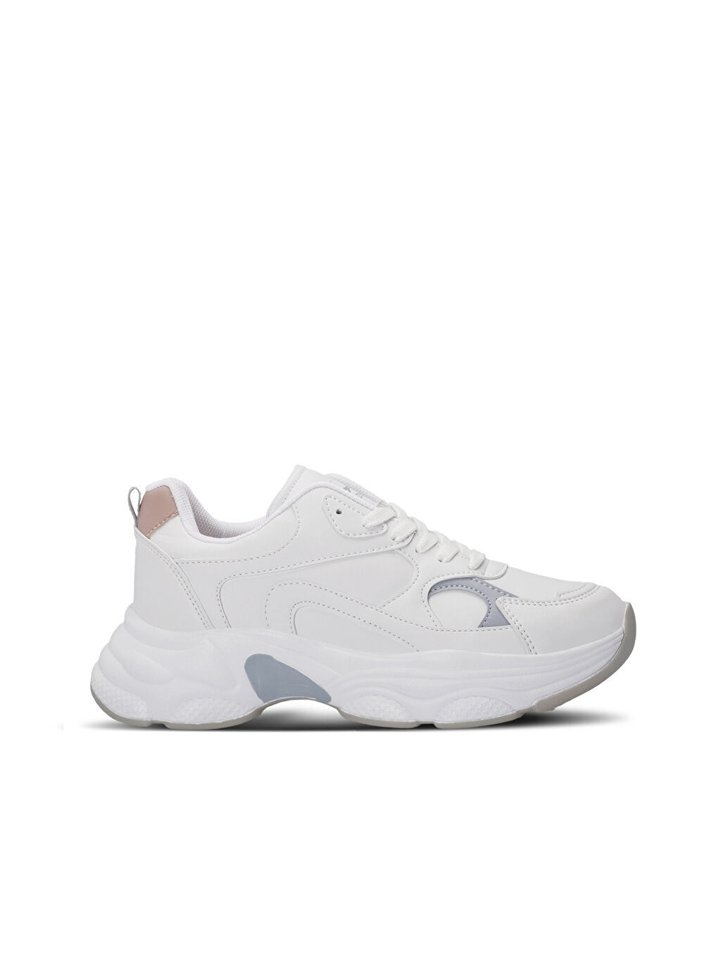 ZUSA Kadın Beyaz / Pembe Koşu & Yürüyüş Spor Ayakkabısı