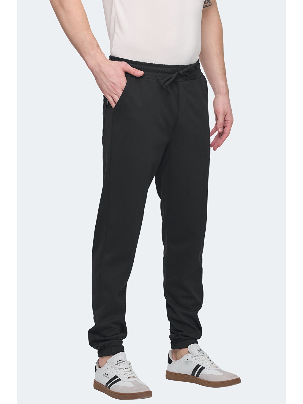 NESKE I Erkek Cepli Siyah Eşofman Altı-2