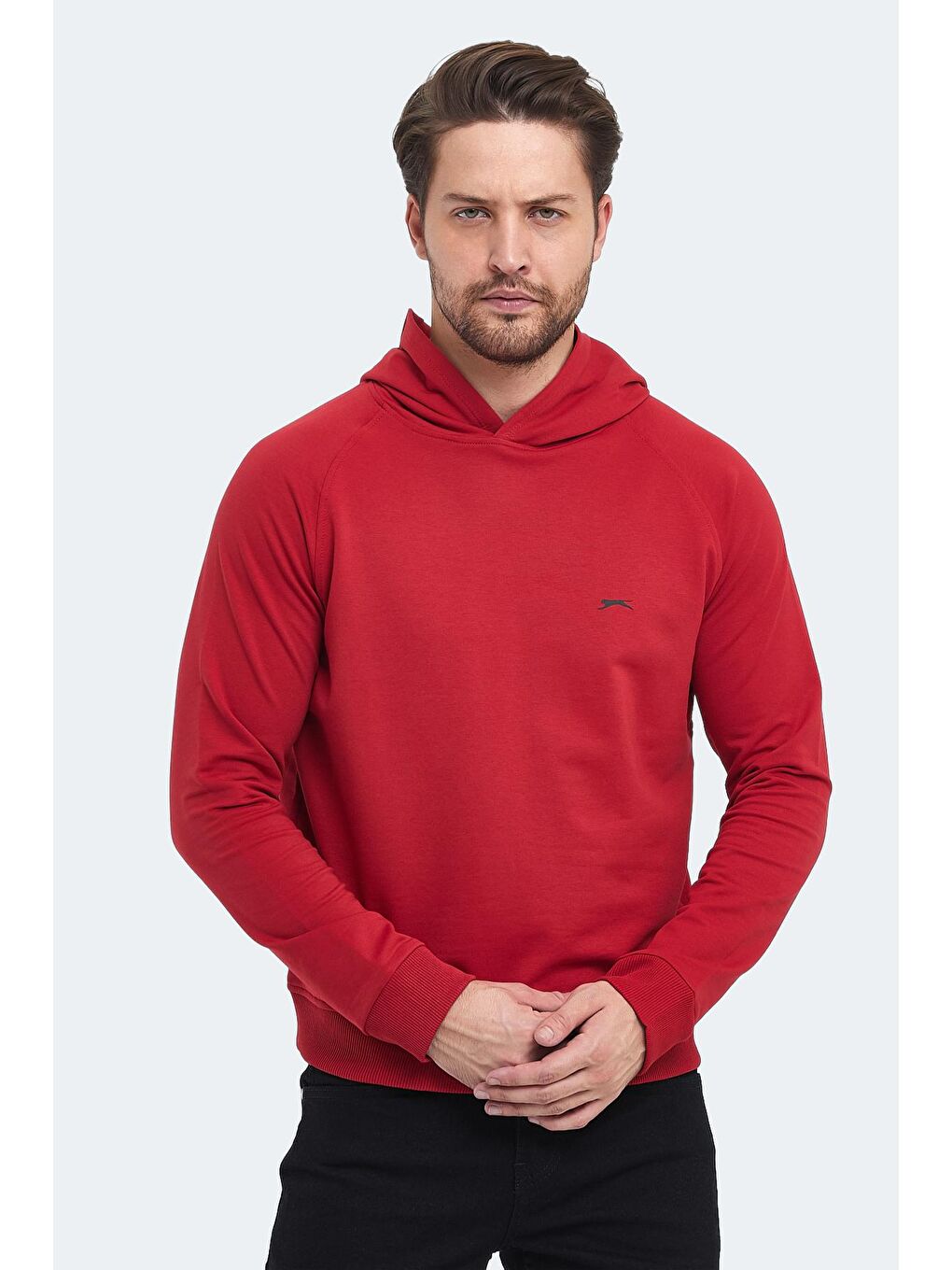 SLAZENGER Kırmızı KICKER Erkek Sweatshirt Kırmızı