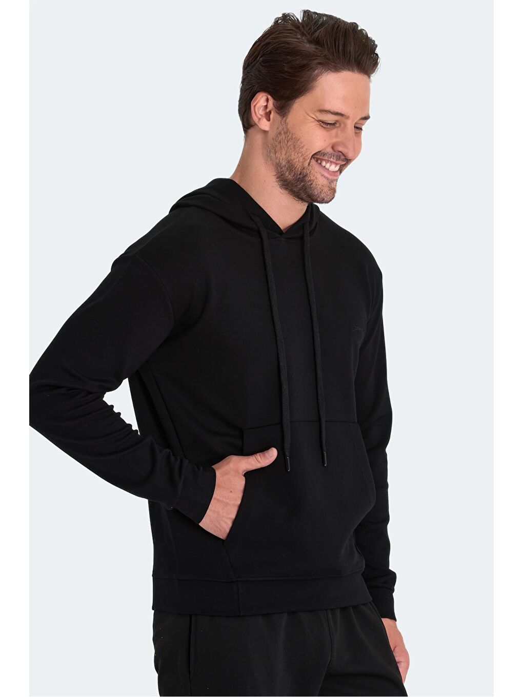 SLAZENGER Siyah KULA I Erkek Sweatshirt Siyah - 2