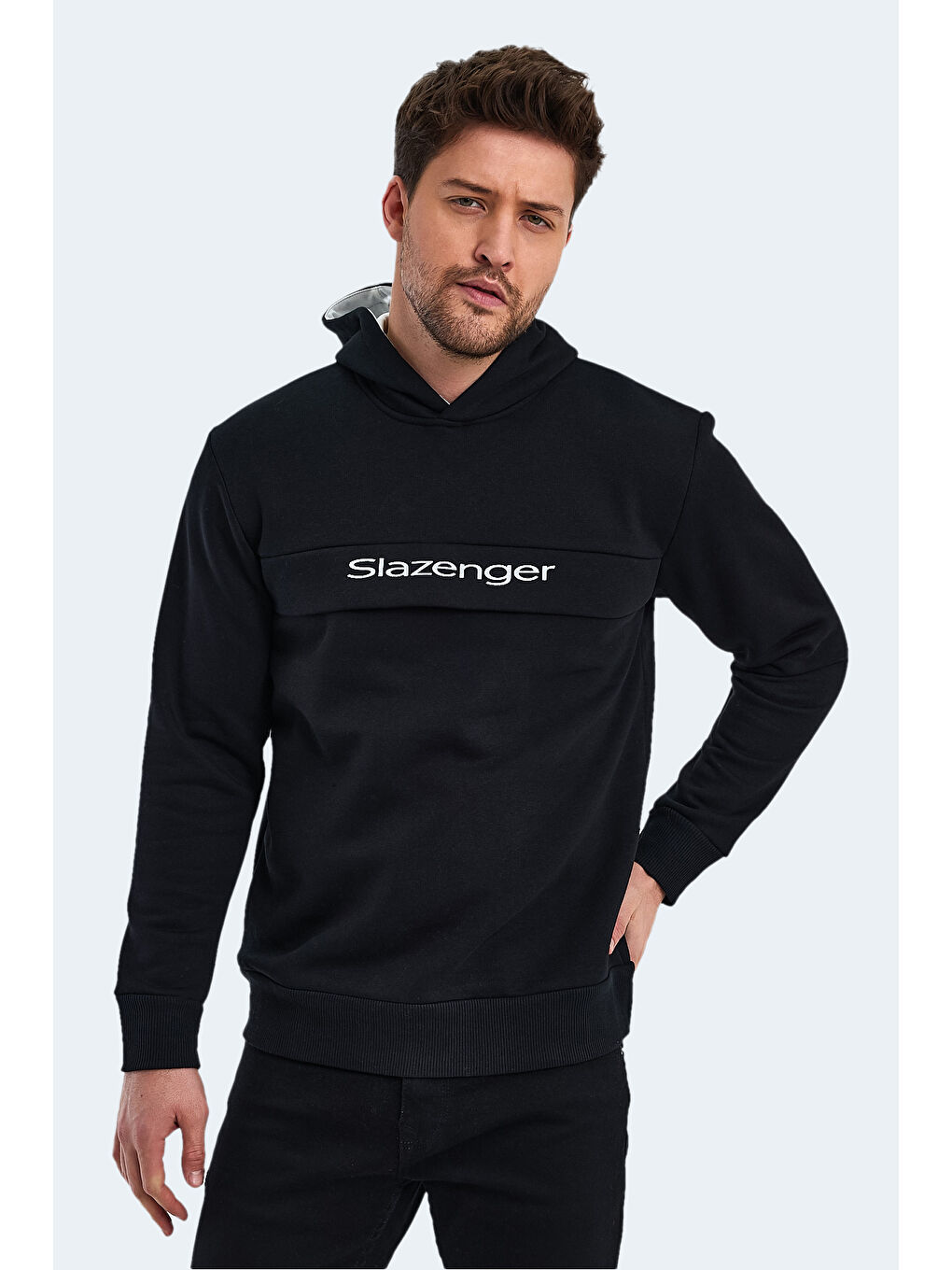 KRIS IN Erkek Siyah Sweatshirt-5