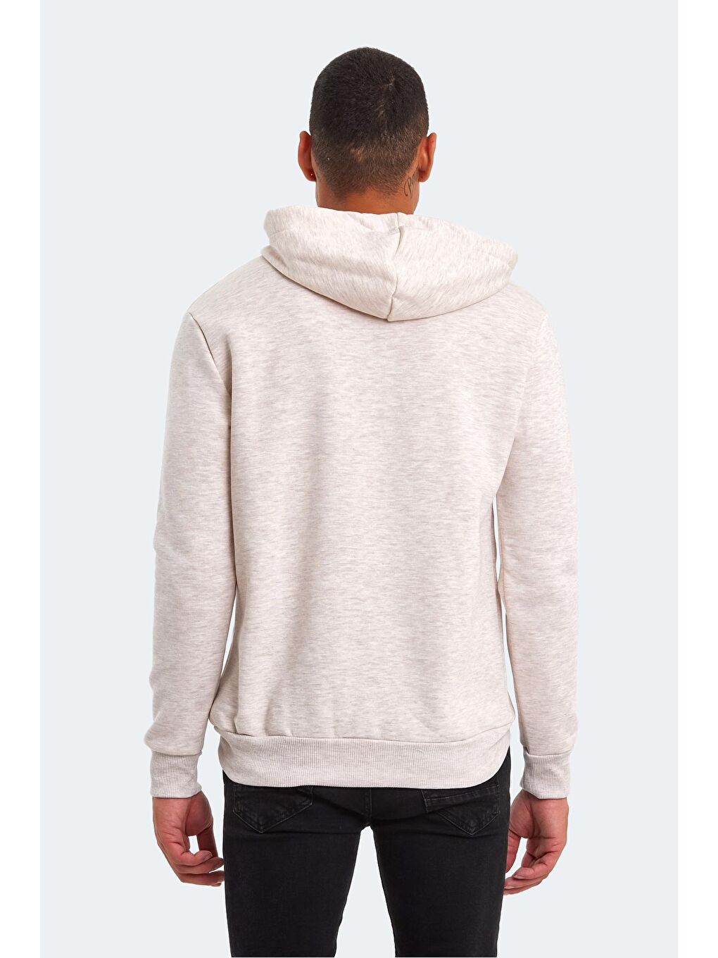 SLAZENGER Gri-Bej KEANS Erkek Sweatshirt Bej / Gri - 1