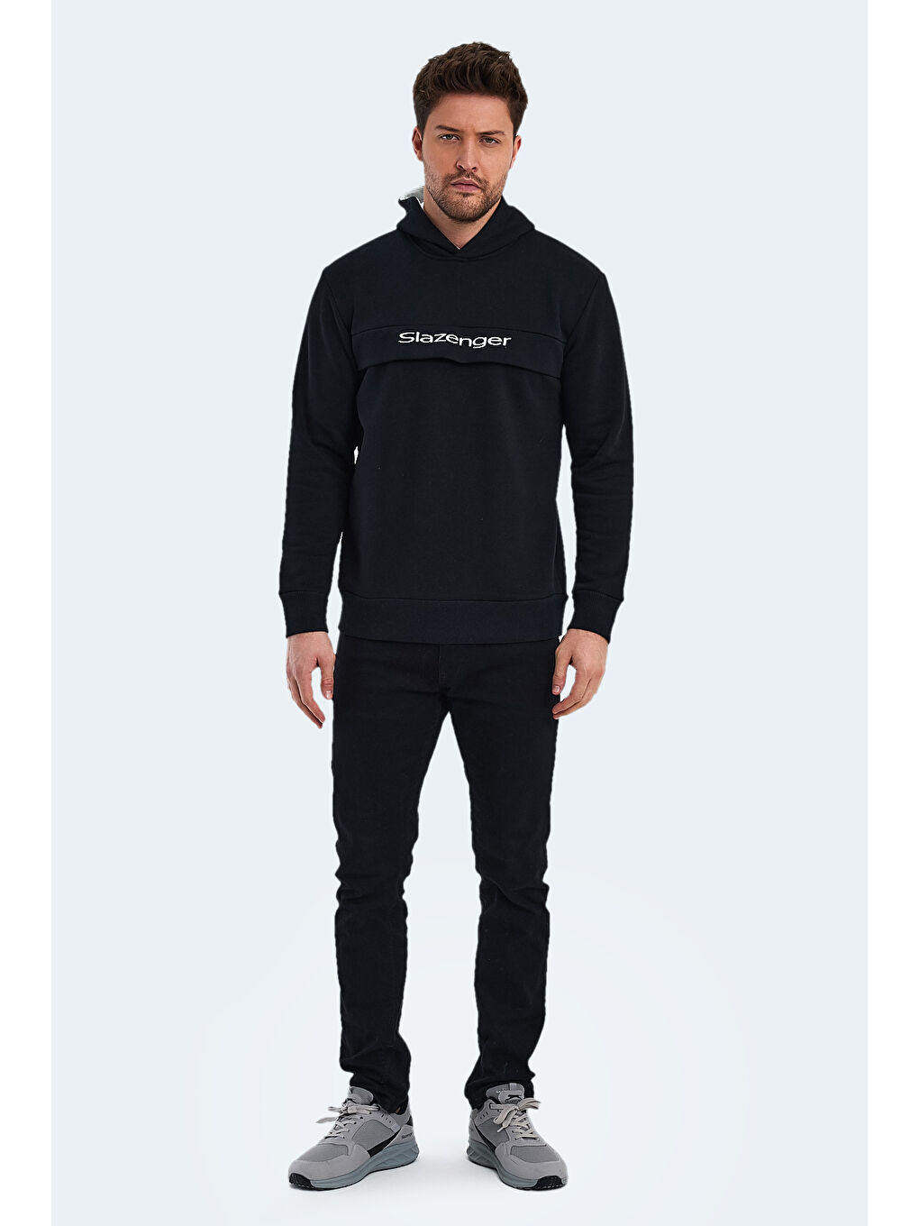 KRIS IN Erkek Siyah Sweatshirt-6