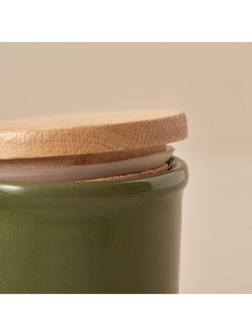 Asgard Stoneware Saklama Kabı Yeşil-1