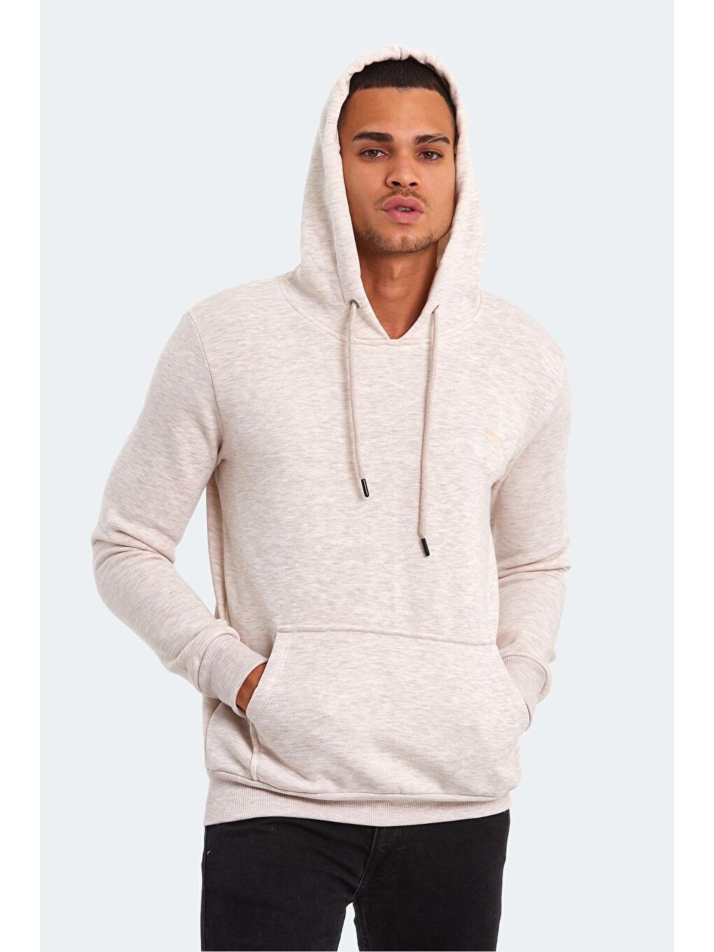 SLAZENGER Gri-Bej KEANS Erkek Sweatshirt Bej / Gri - 2