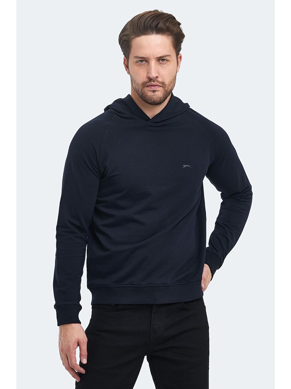 SLAZENGER Lacivert KICKER Erkek Sweatshirt Lacivert - 3