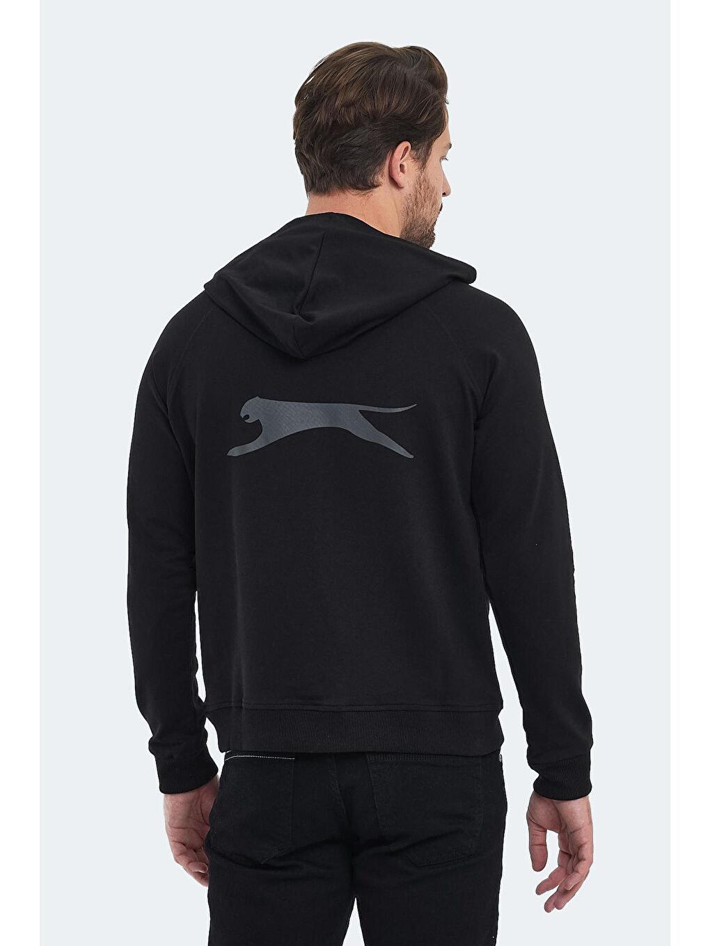 SLAZENGER Siyah KICKER Erkek Sweatshirt Siyah - 1