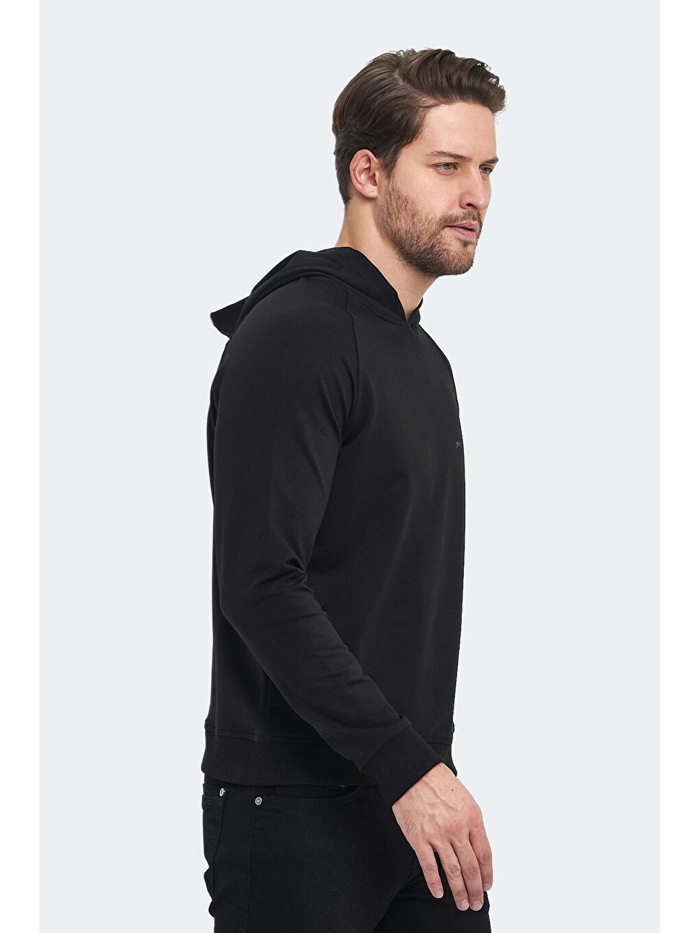 SLAZENGER Siyah KICKER Erkek Sweatshirt Siyah - 2