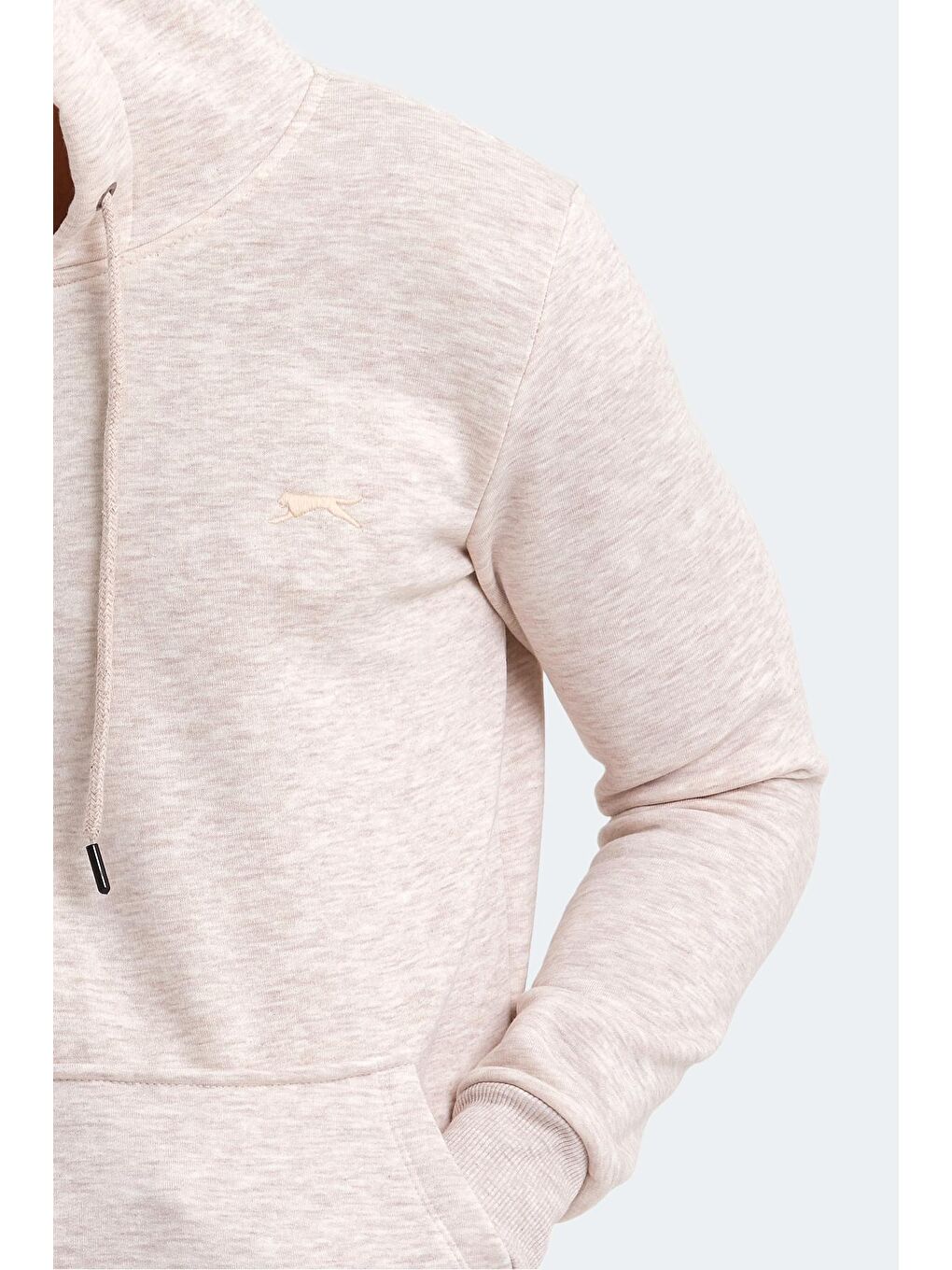 SLAZENGER Gri-Bej KEANS Erkek Sweatshirt Bej / Gri - 4