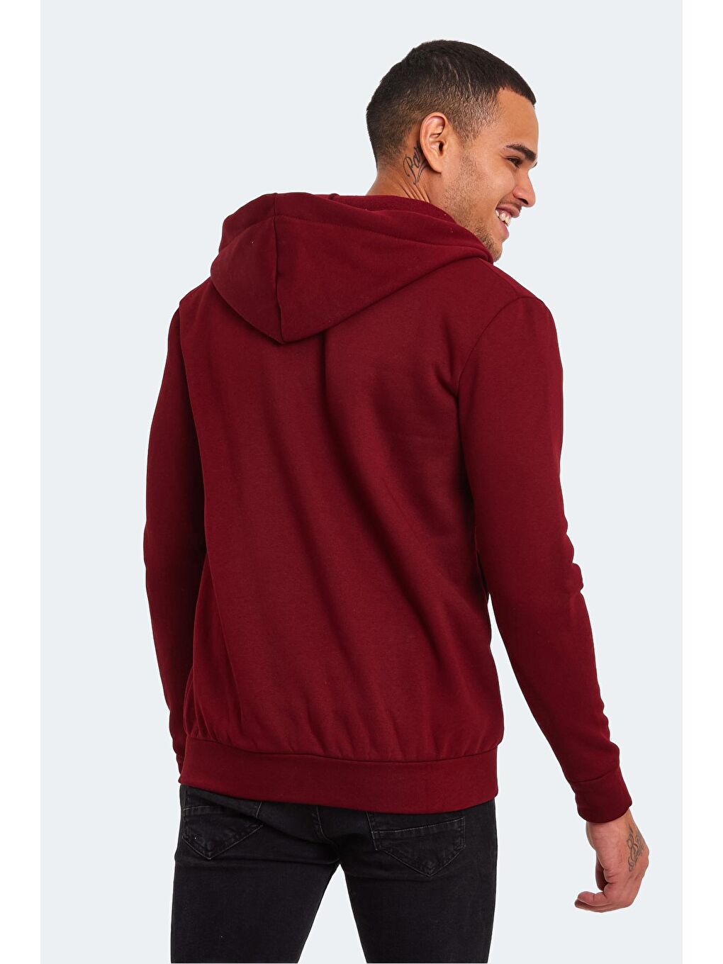 SLAZENGER Bordo KEANS Erkek Sweatshirt Bordo - 1