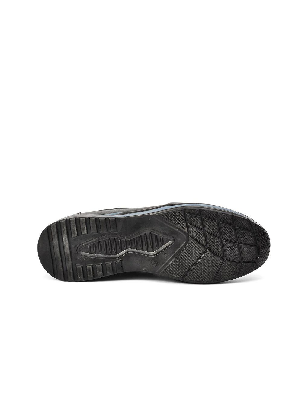 1980 Siyah Hakiki Deri Erkek Casual Ayakkabı-4