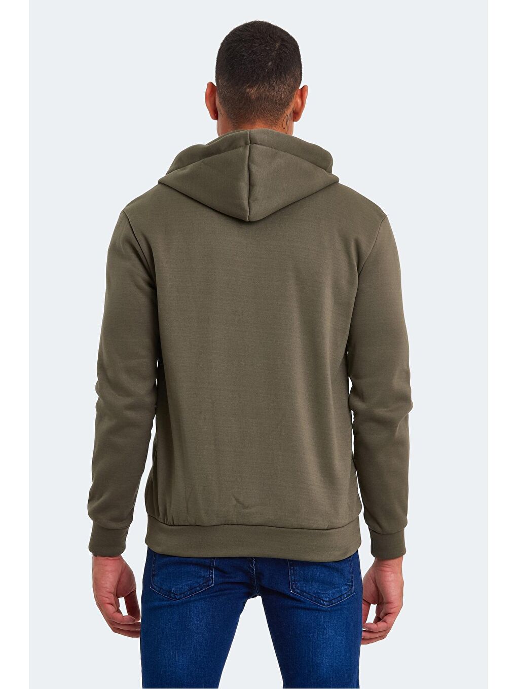 SLAZENGER Haki KEANS Erkek Sweatshirt Haki - 1