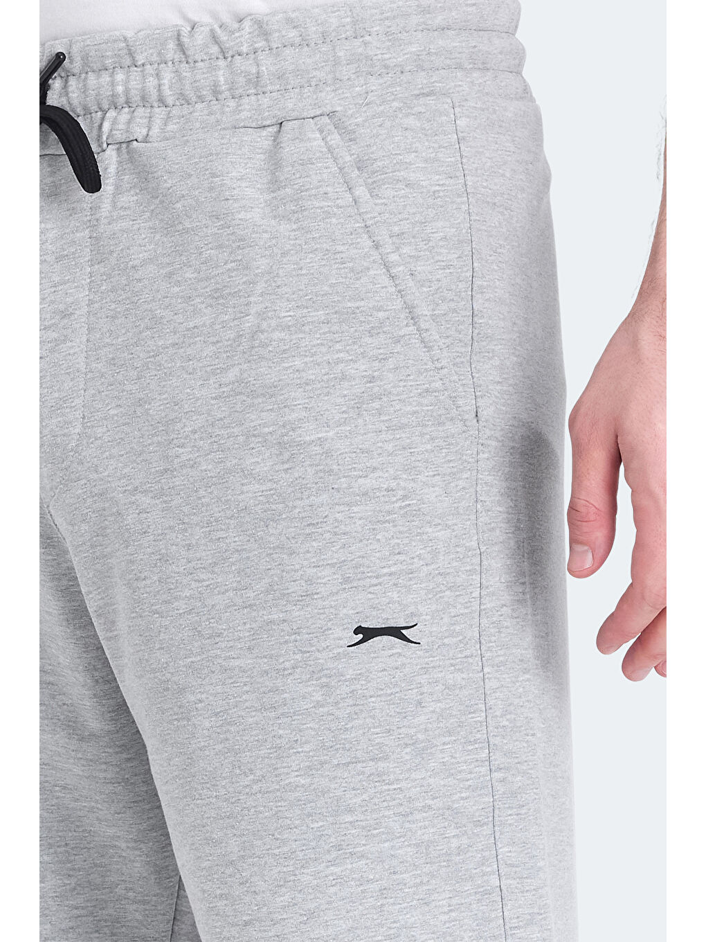 KALEV Erkek Cepli Kapri Gri Şort-4