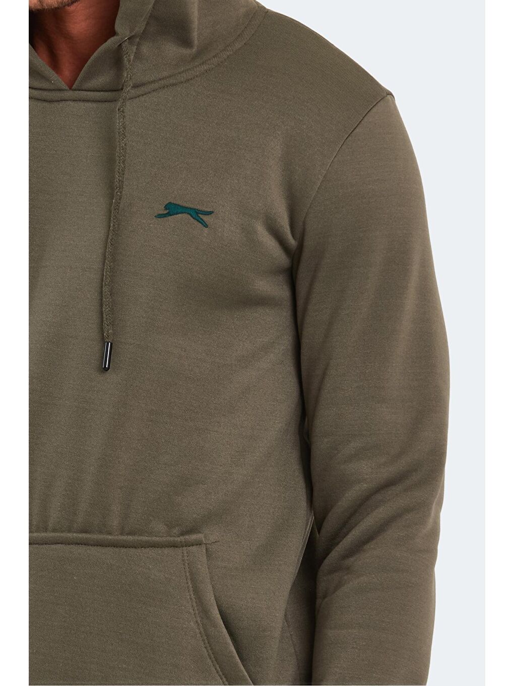 SLAZENGER Haki KEANS Erkek Sweatshirt Haki - 4