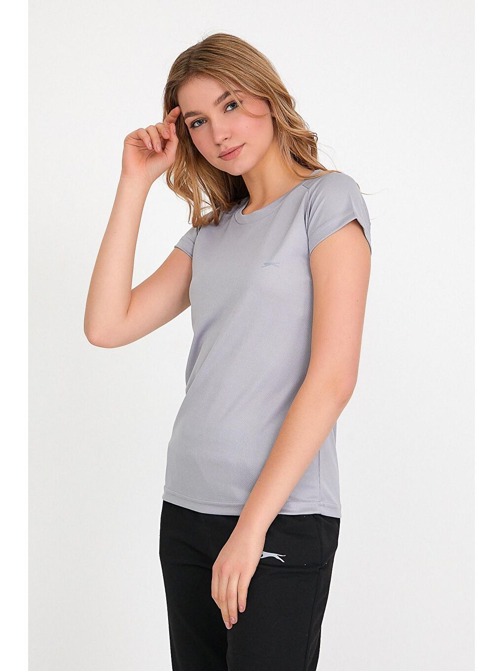 RELAX Kadın T-Shirt Gri