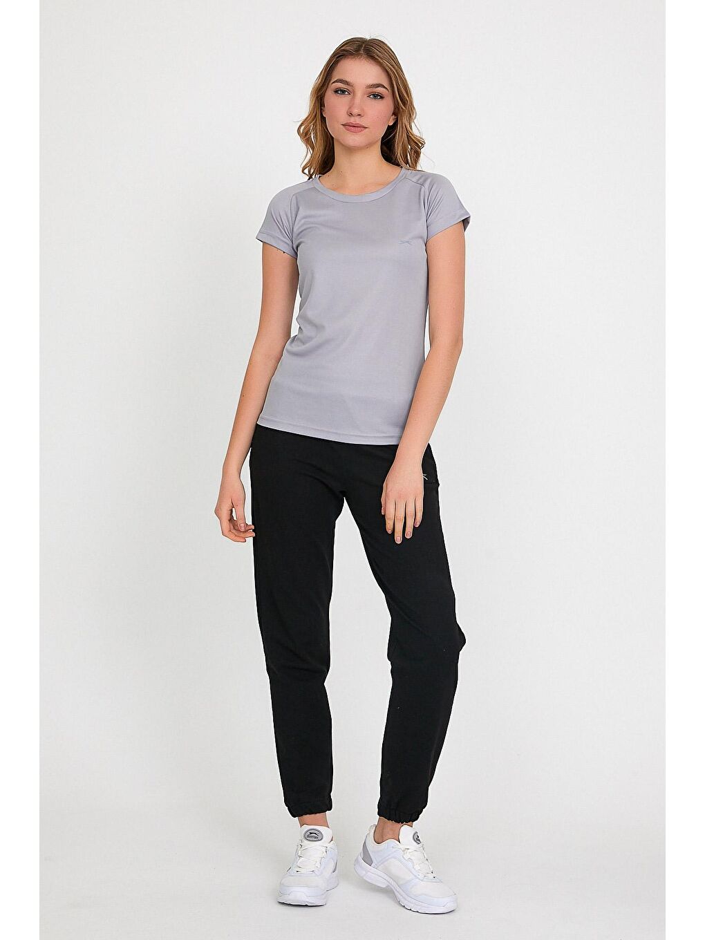 RELAX Kadın T-Shirt Gri-3