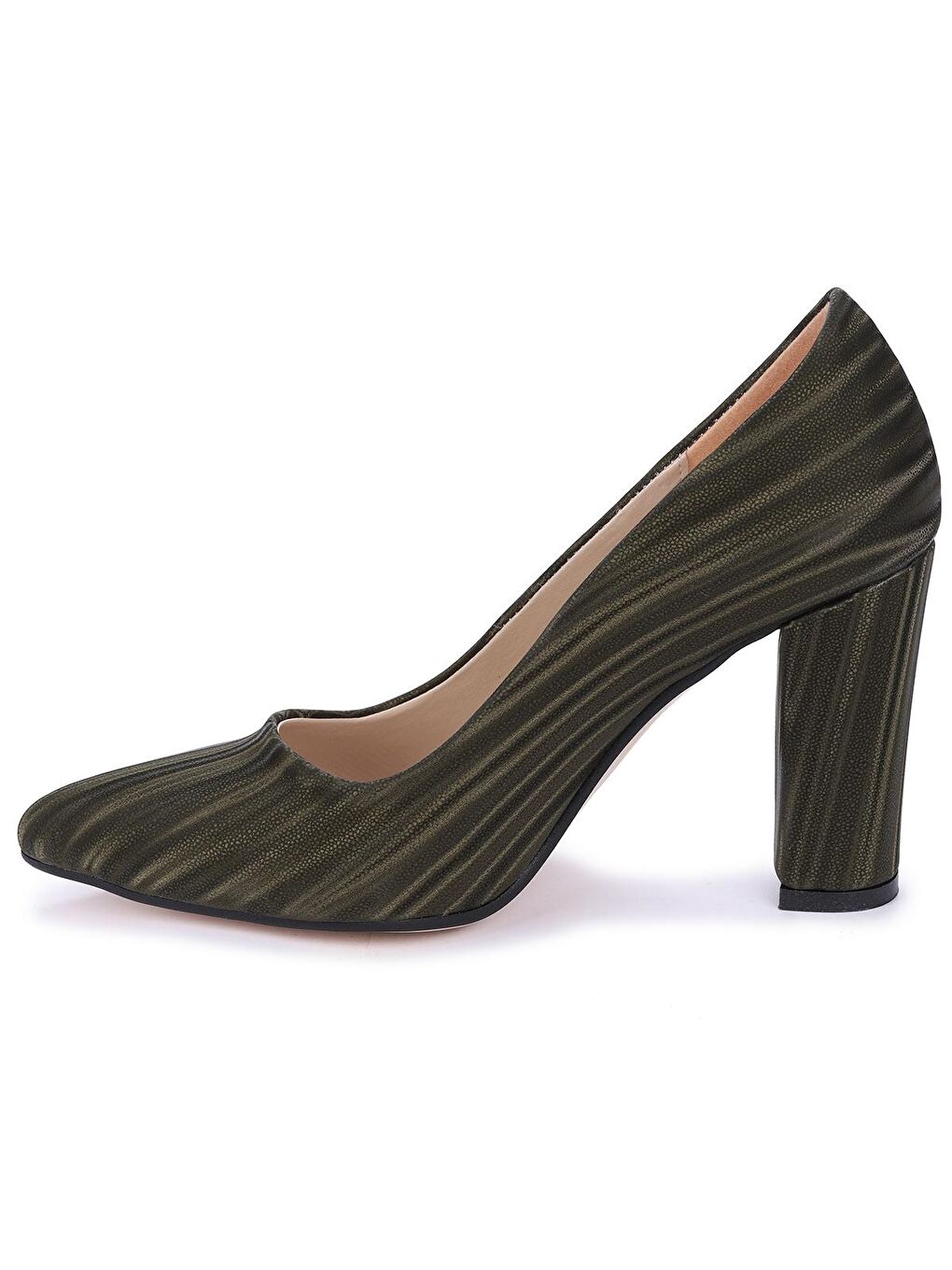 Yeşil 602.1110 Kadın 9 Cm Topuklu Ayakkabı Stiletto-4