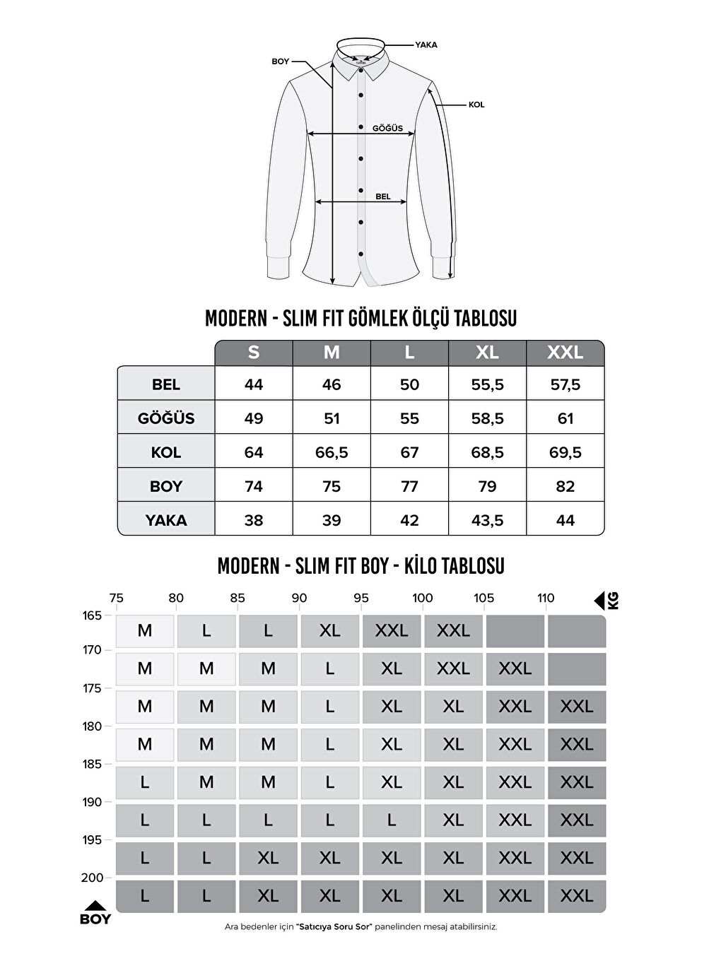 Erkek Slim Fit Dar Kesim Pamuklu Haki Gömlek-5