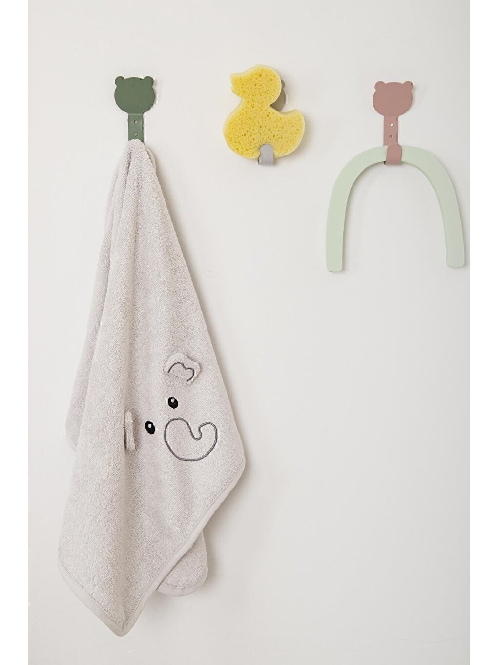 Gri Jumbo Havlu 50x75-3