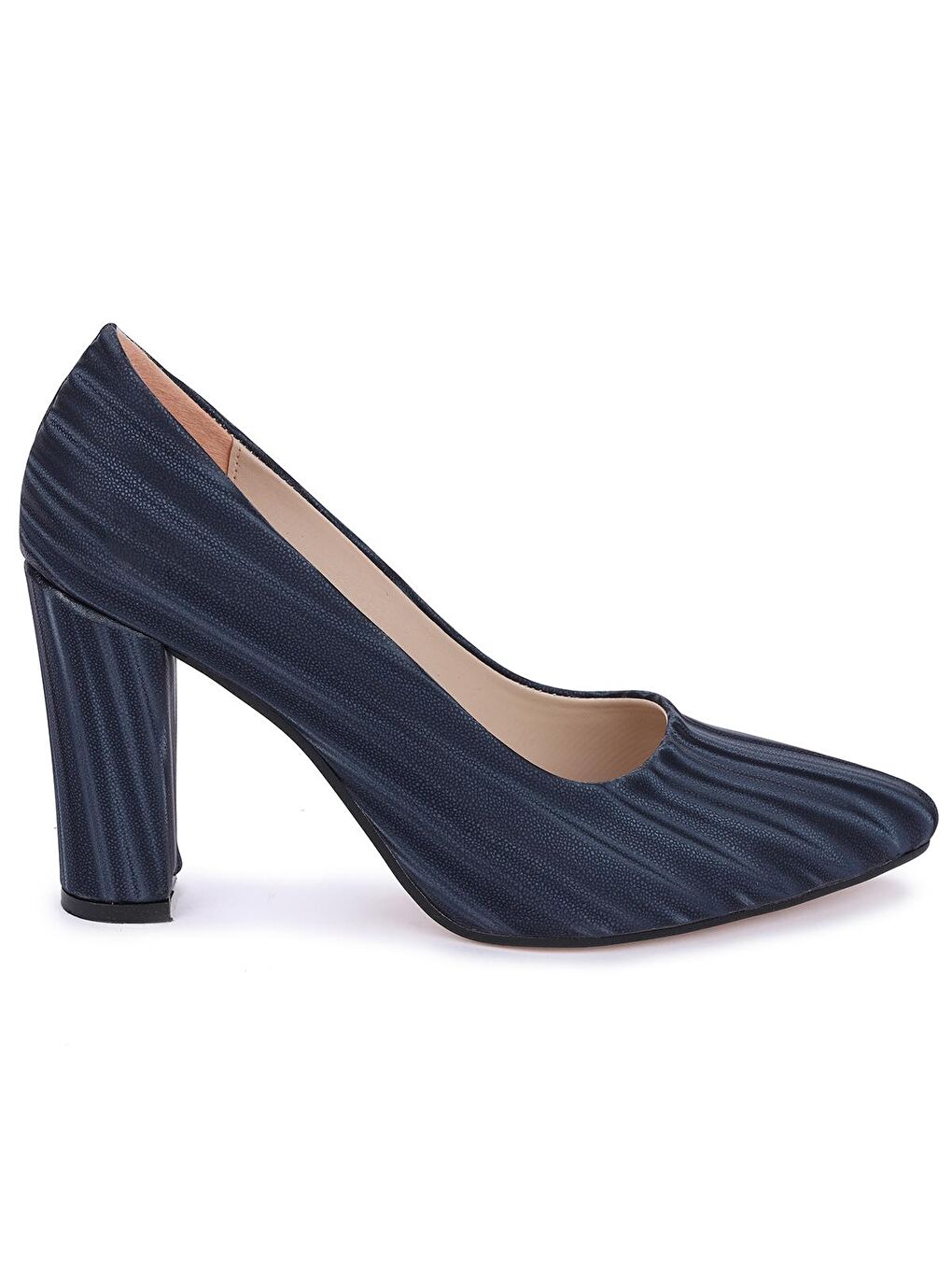 Lacivert 602.1110 Kadın 9 Cm Topuklu Ayakkabı Stiletto-3