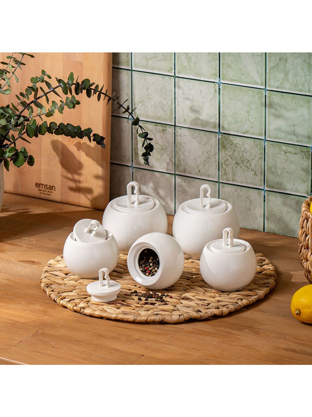 Beyaz Ada 5'li Baharat Takımı-6