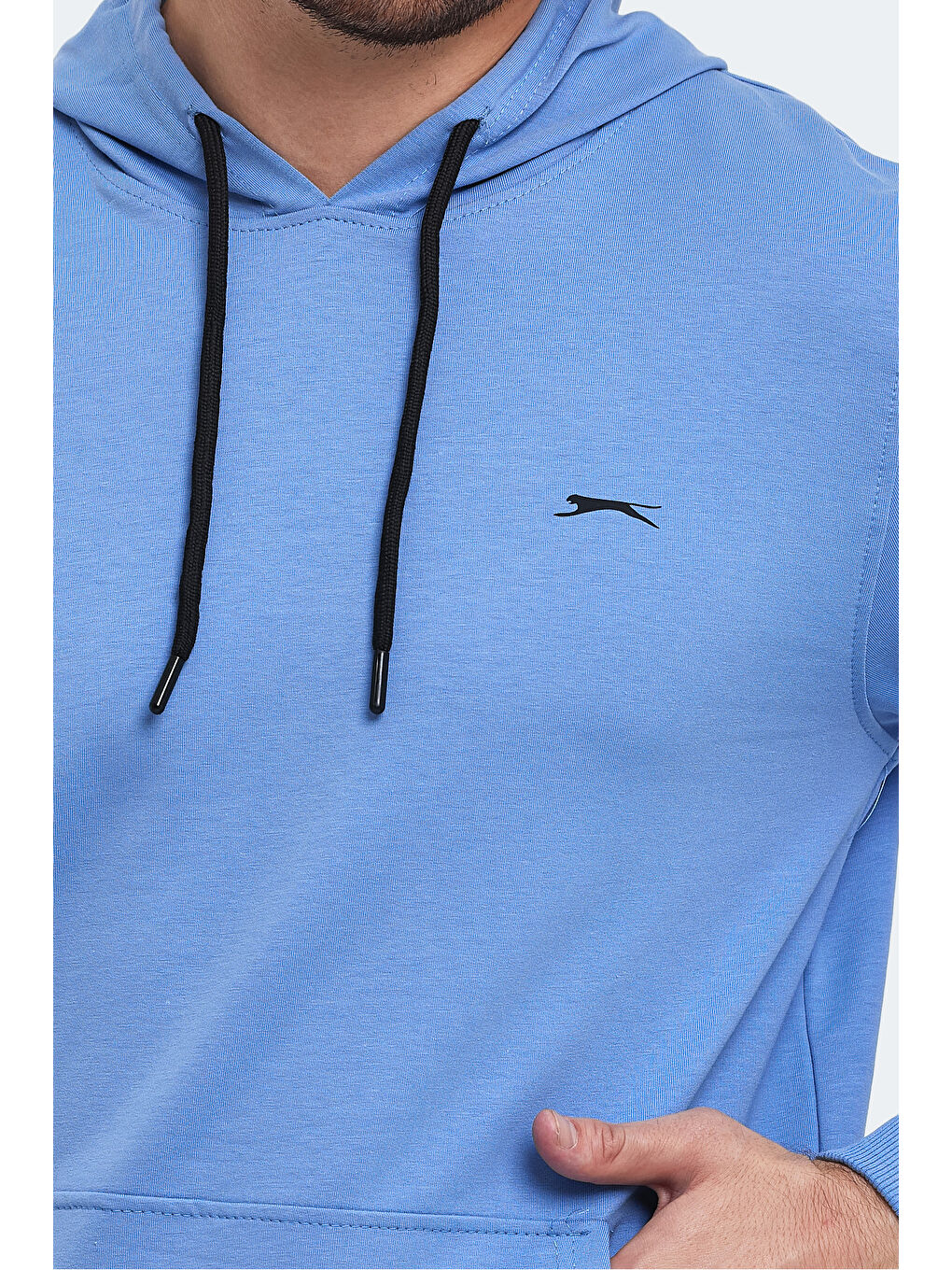 OBRA IN  Erkek Hoodie Turkuaz-4