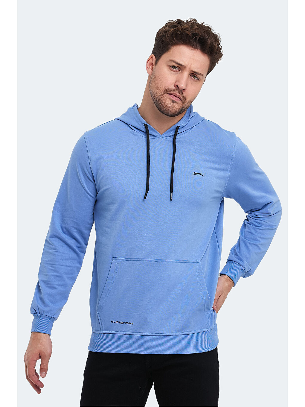 OBRA IN  Erkek Hoodie Turkuaz-5