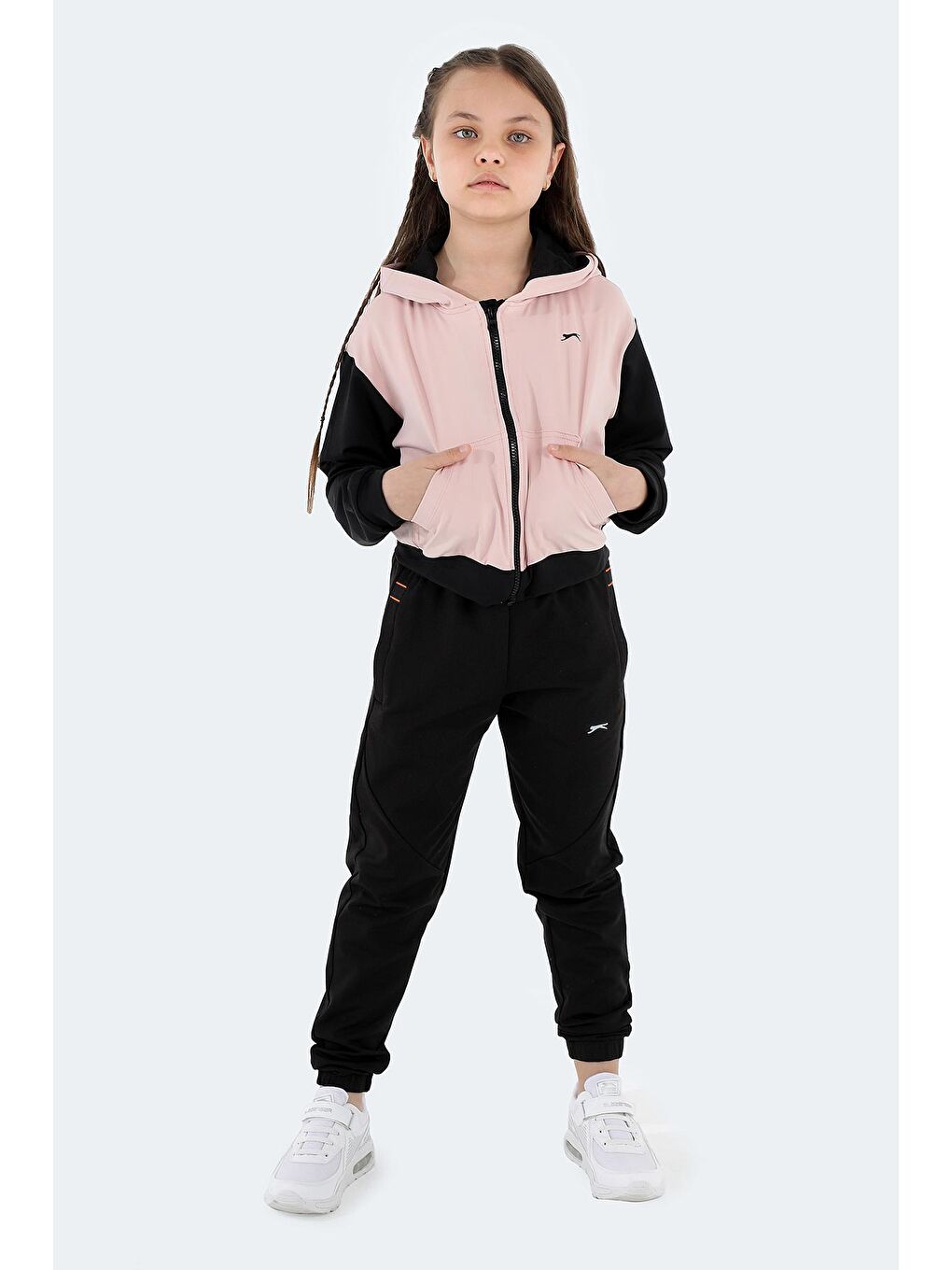 SLAZENGER Pembe PENI Kız Çocuk Sweatshirt Pembe - 1