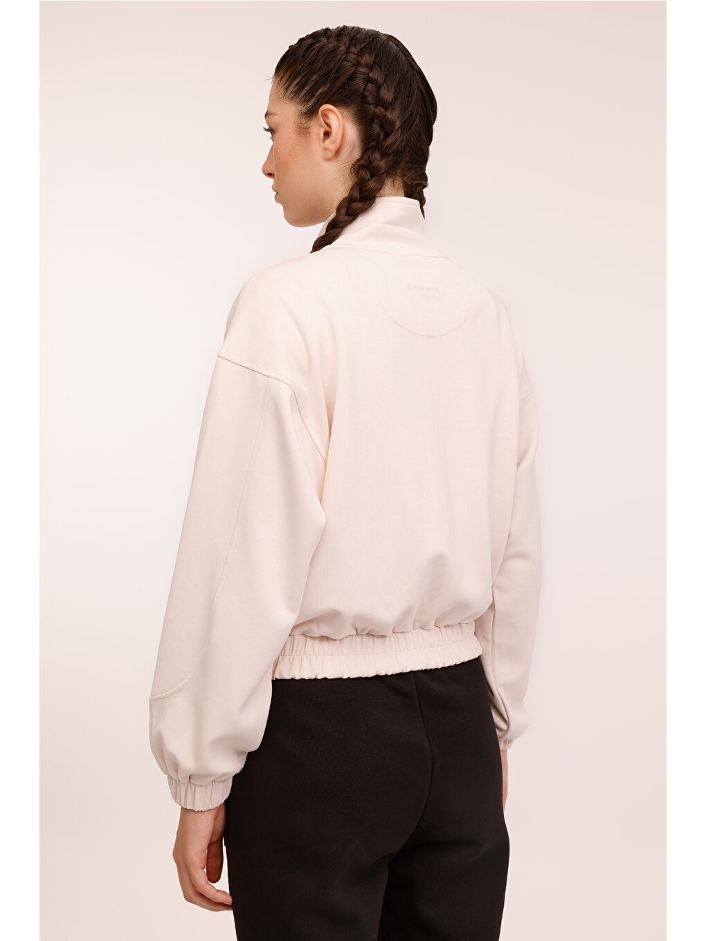 WL TESSA 18MS411 4PR Bej Kadın Eşofman Üstü-1