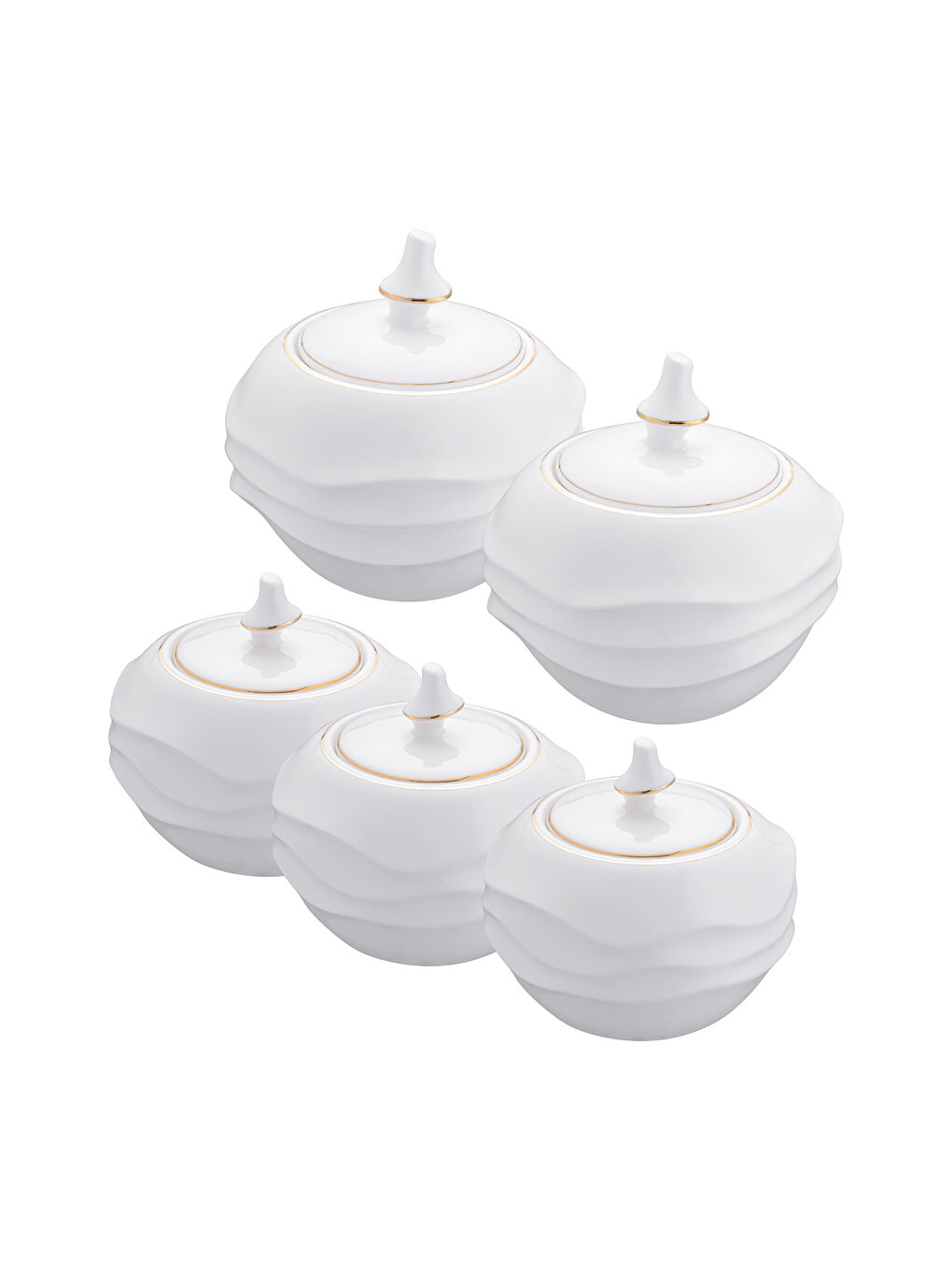 Beyaz Roy Gold 5'li Baharat Takımı-7