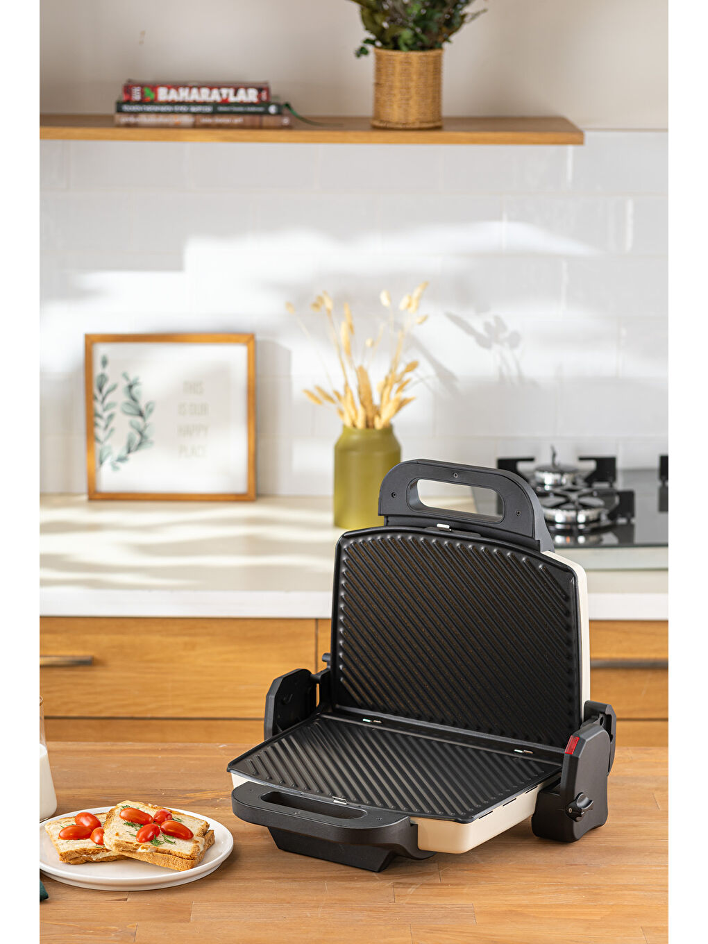 Bella Gusto Tost Makinesi Krem-3