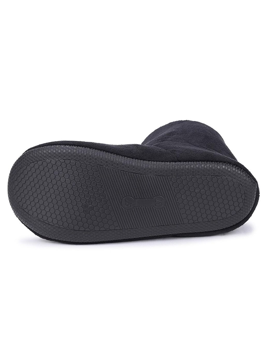 Siyah 001 Kadın Ev Botu Panduf Ev Terliği-5