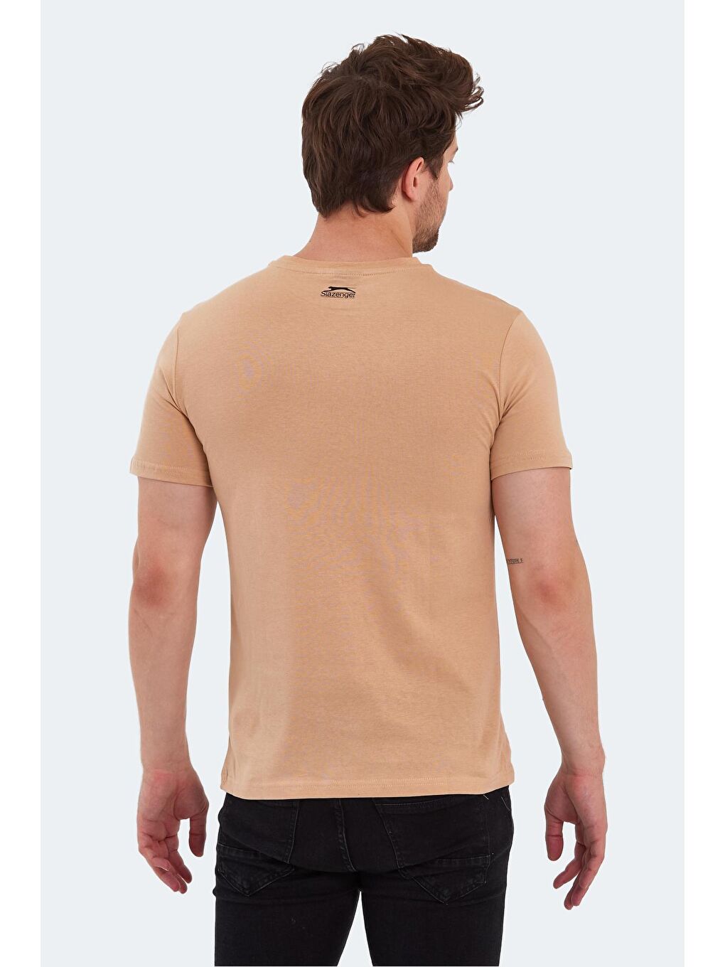 SLAZENGER Bej PACKER Erkek T-Shirt Bej - 1