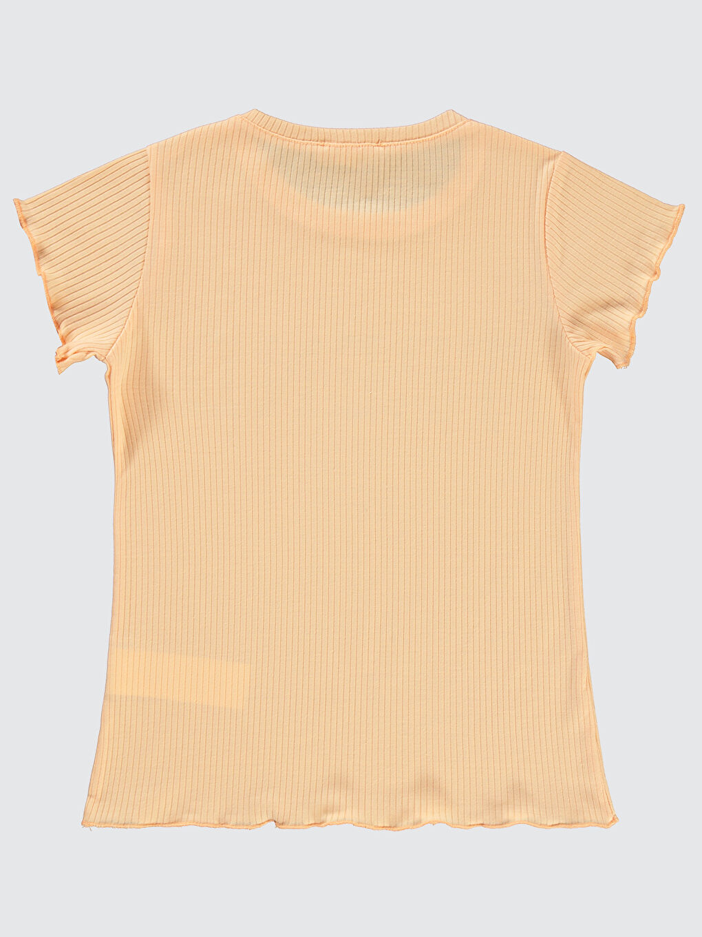 Pembe Girls Kız Çocuk Tişört 6-9 Yaş Yumuşak Şeftali-1