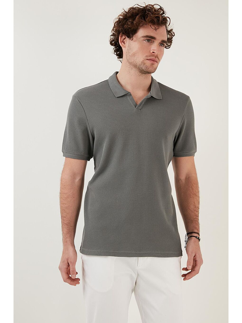 Buratti Haki Pamuklu Regular Fit Polo T Shirt 5902645