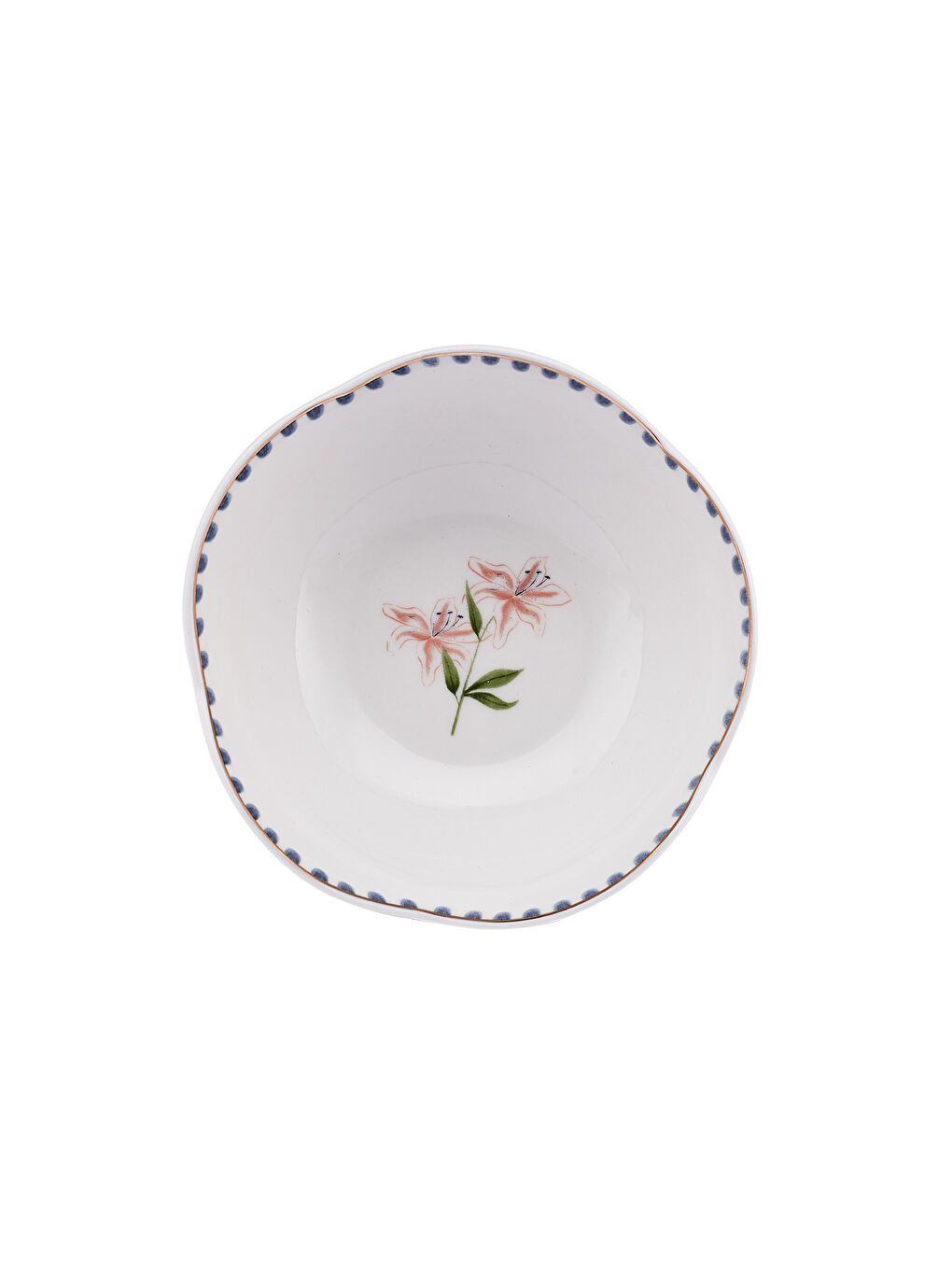 Beyaz Lilium Porselen 32 Parça 6 Kişilik Kahvaltı/Servis Takımı-10