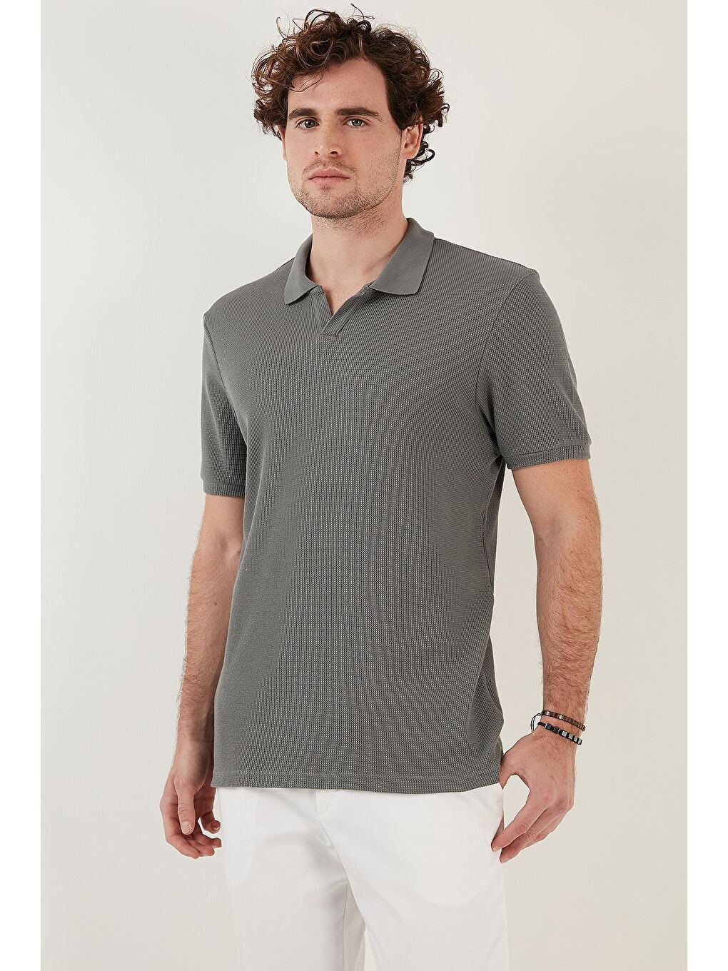 Buratti Haki Pamuklu Regular Fit Polo T Shirt 5902645 - 1