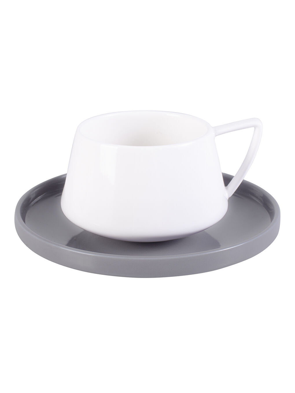 Parla 32 Parça 6 Kişilik Kahvaltı Takımı Gri Beyaz-10