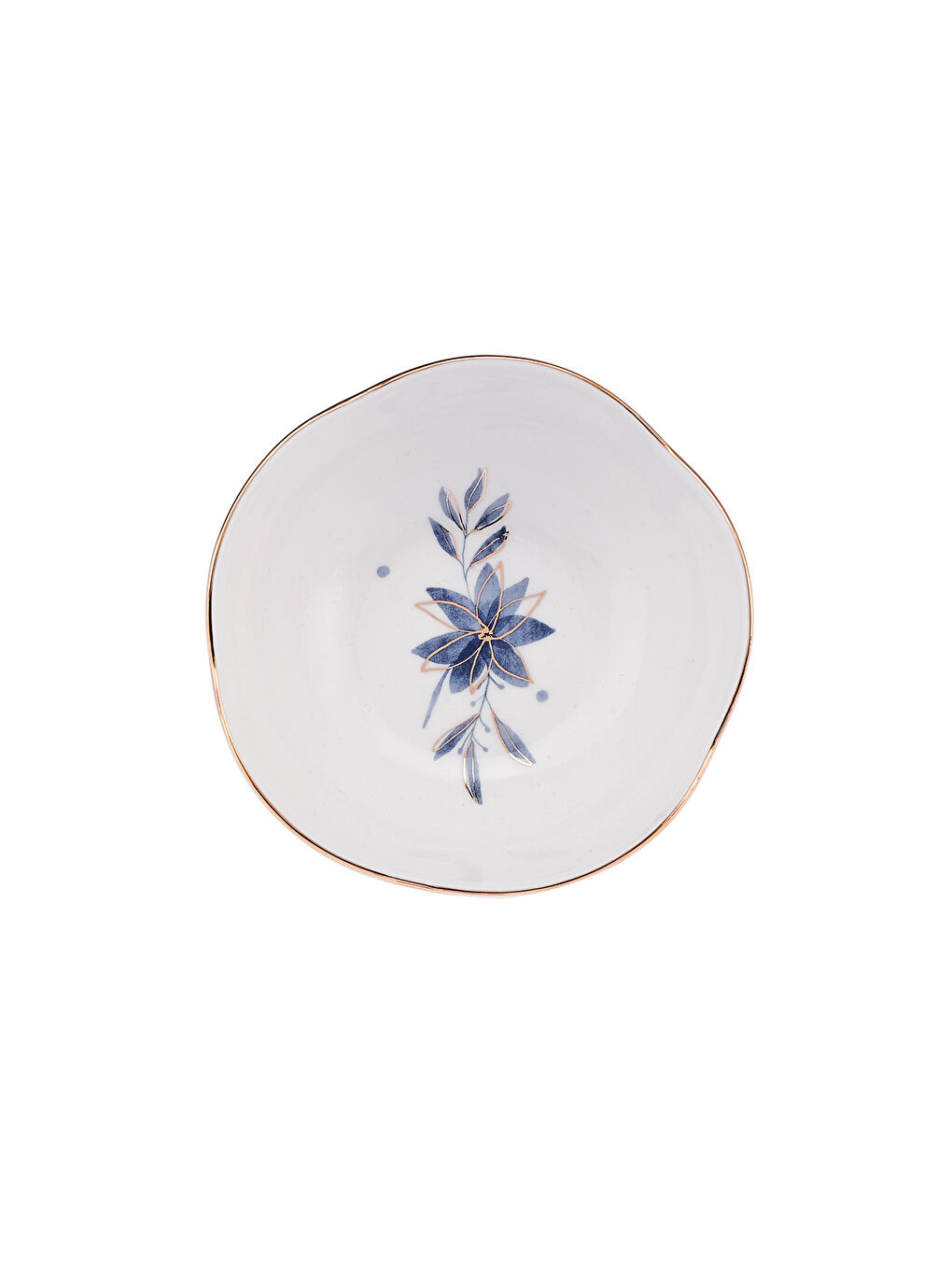 Beyaz İntense Blue Porselen 32 Parça 6 Kişilik Kahvaltı/Servis Takımı-10