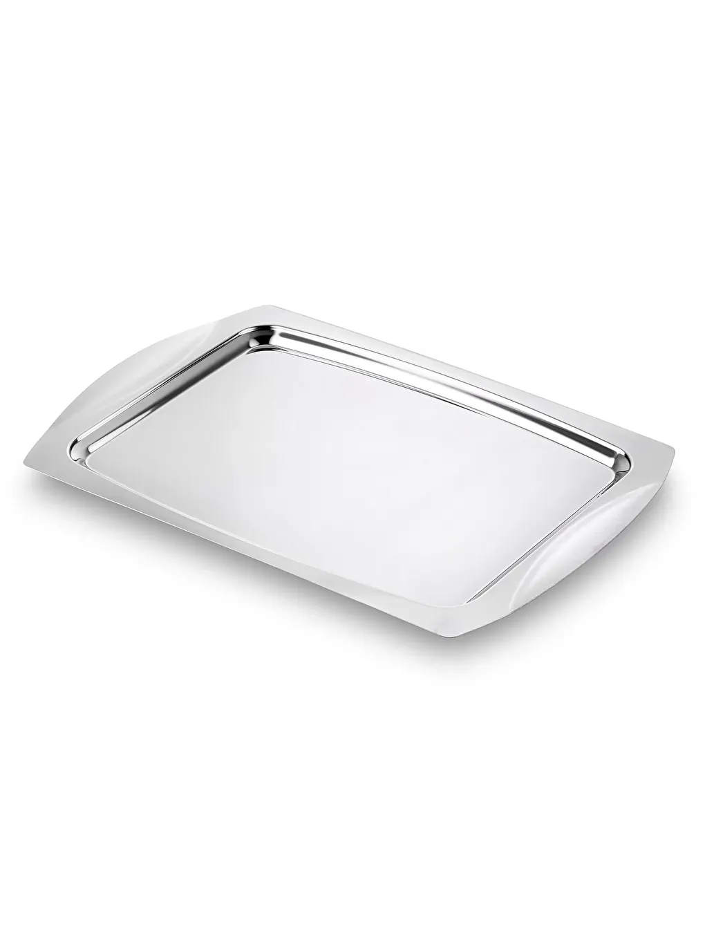 Gri Ottoman Büyük Boy Tepsi-2