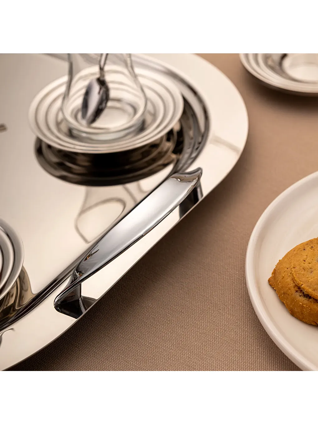 Gri Özgün 40 Parça Çay Seti-10