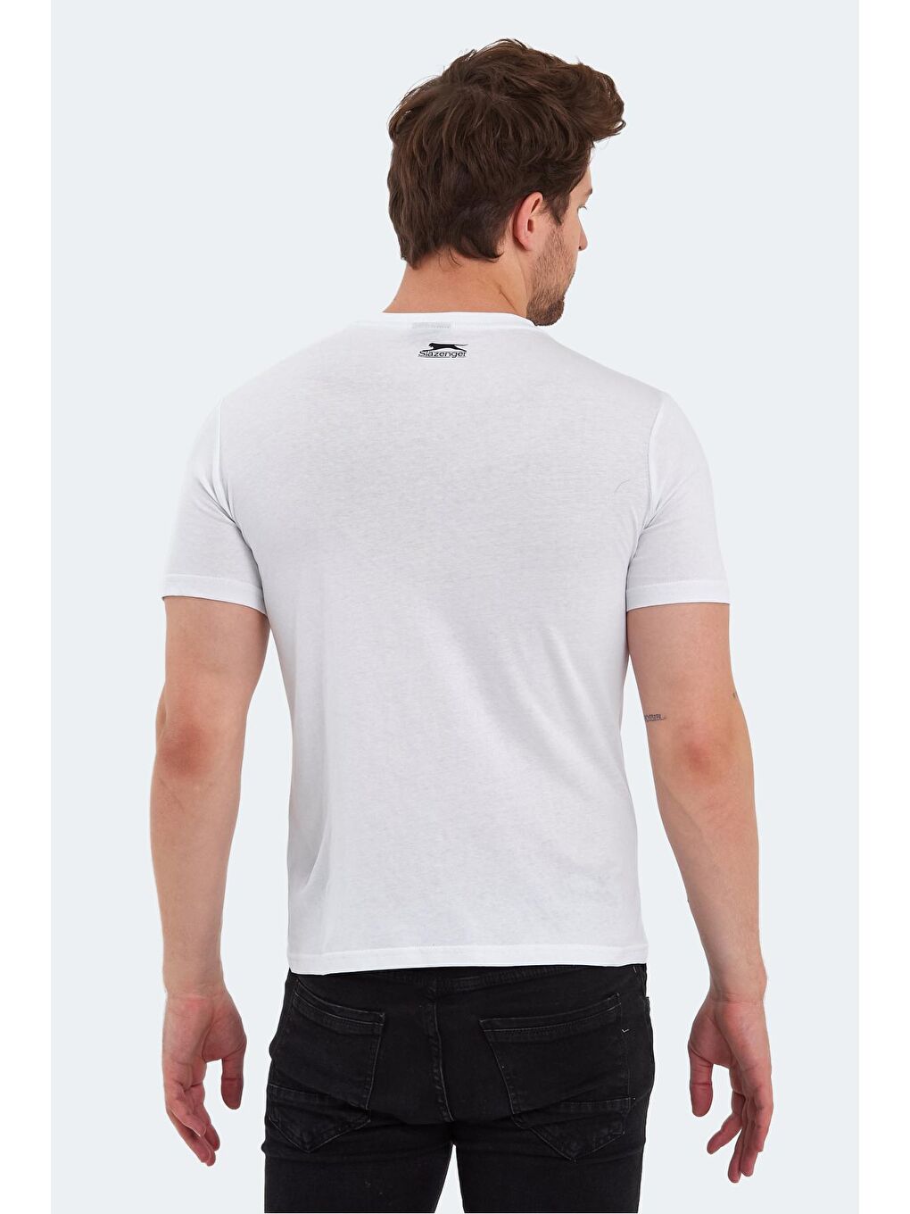 SLAZENGER Beyaz PACKER Erkek T-Shirt Beyaz - 1