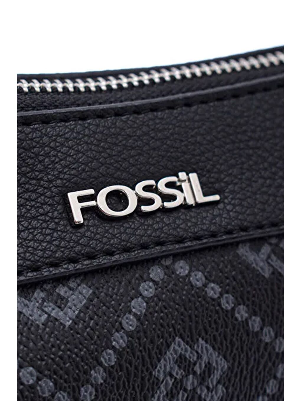 Siyah Kadın Luvi Monogram Baget Omuz Çantası-3