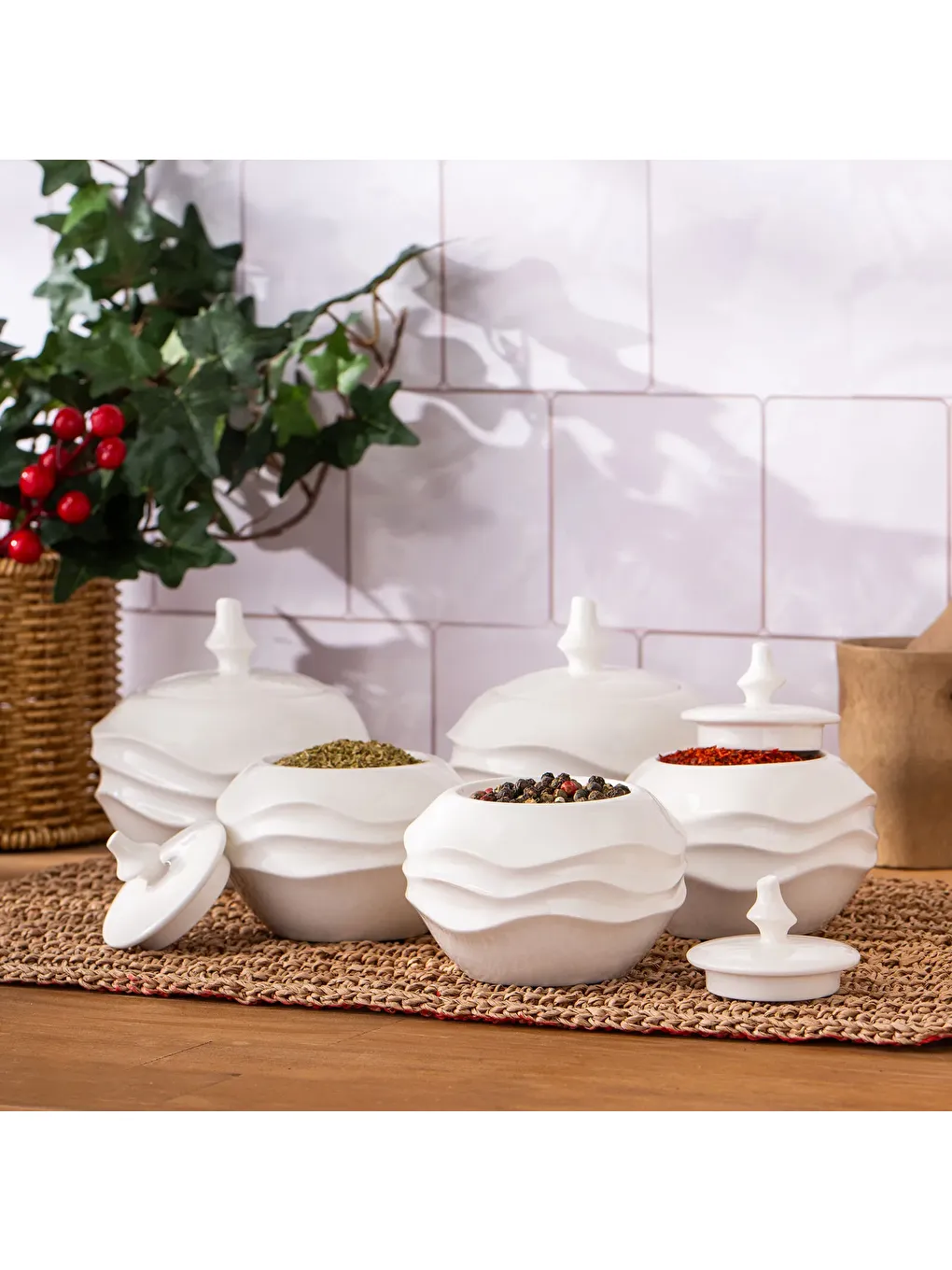 Beyaz Roy 5'li Baharat Takımı-6