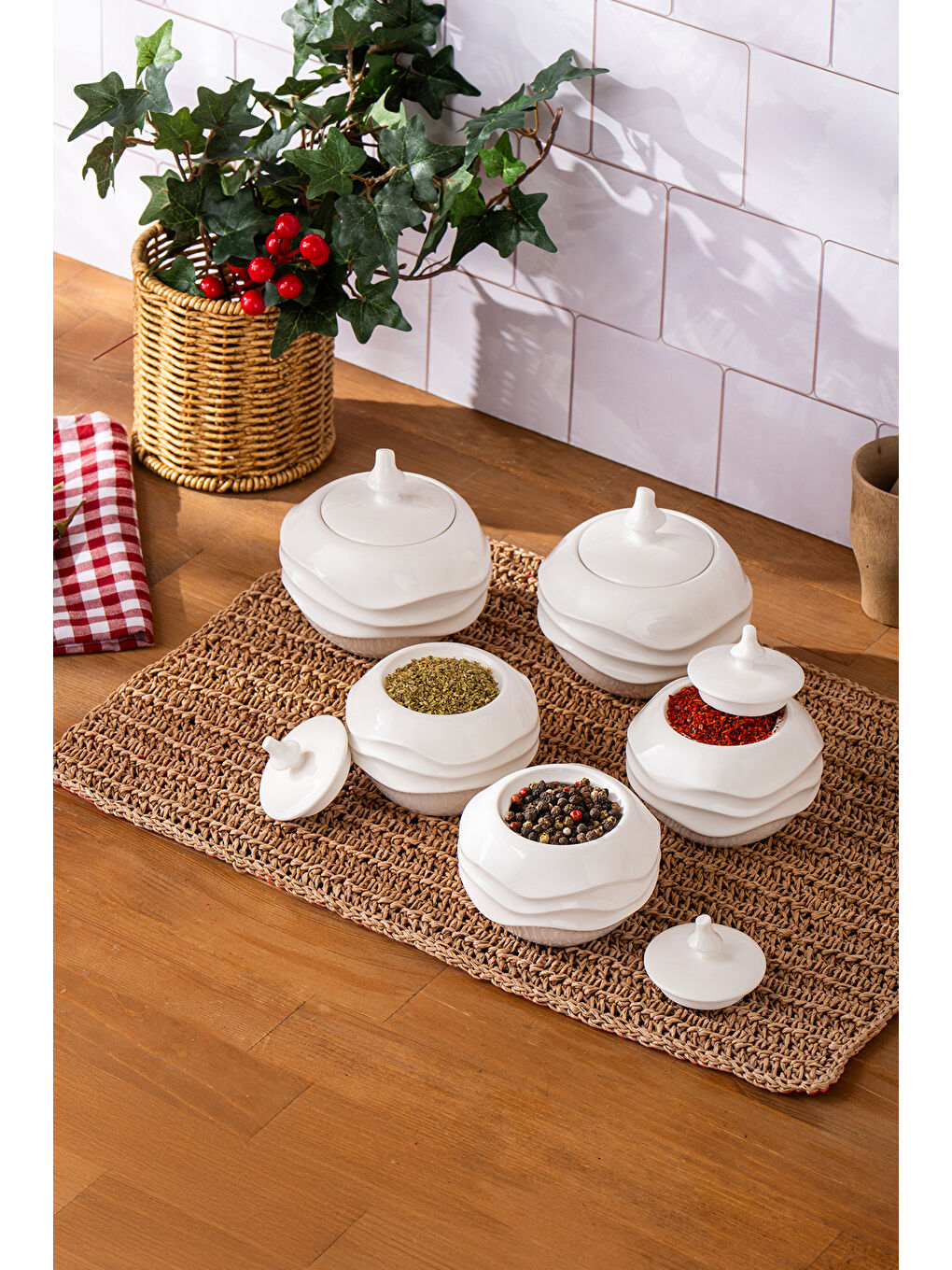 Beyaz Roy 5'li Baharat Takımı-1