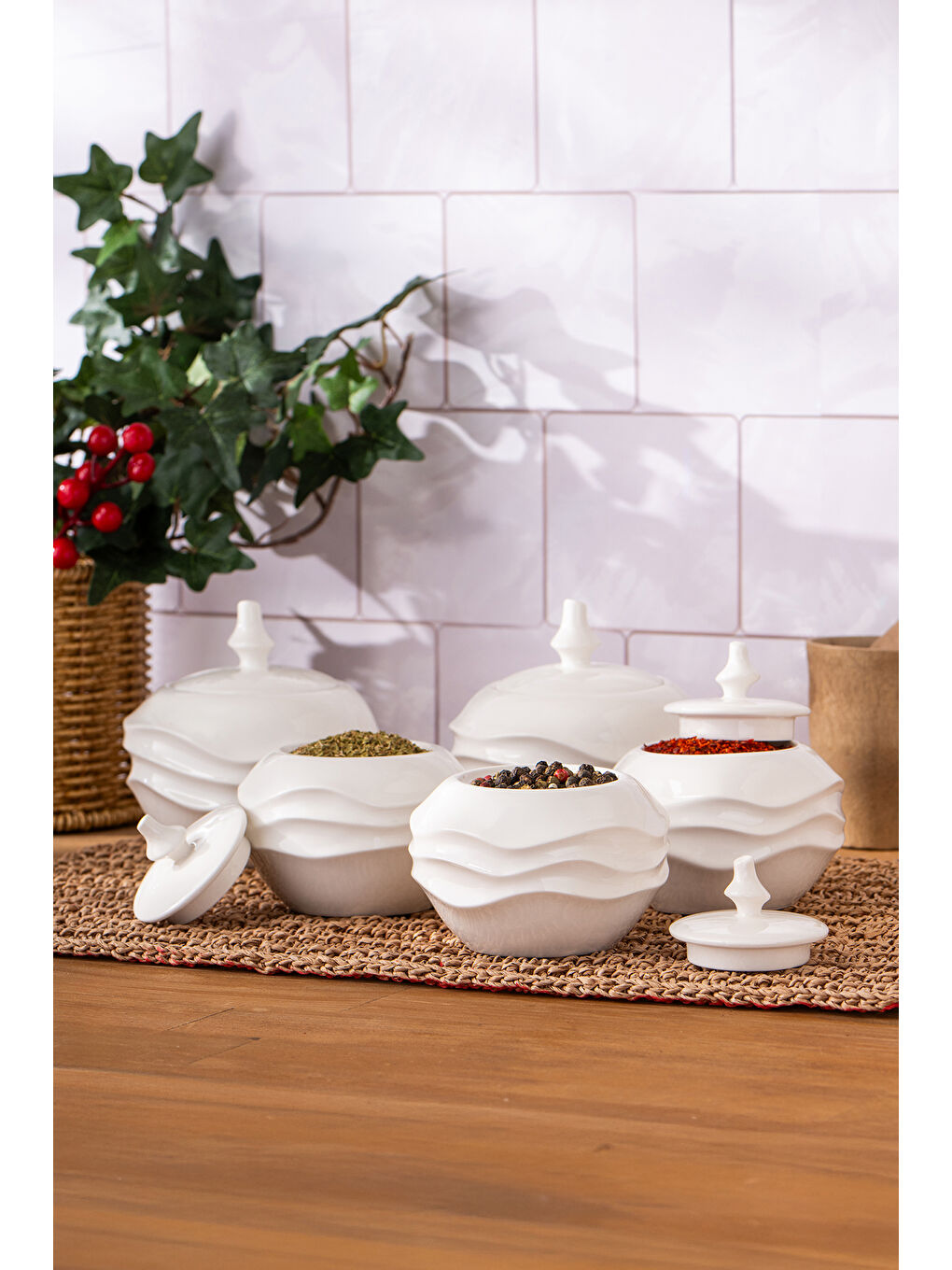 Beyaz Roy 5'li Baharat Takımı-5