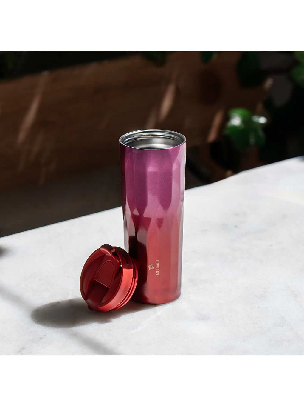 Crystal Termos Pembe 500 ml-8